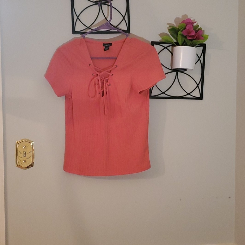 Orange shirt